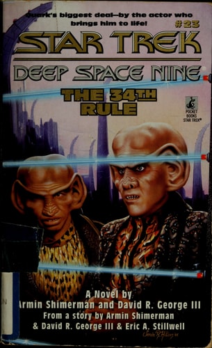 The 34th Rule (Star Trek: Deep Space Nine, No. 23)