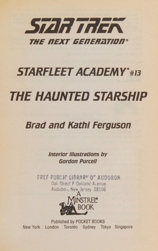 The Haunted Starship (Star Trek: The Next Generation: Starfleet Academy, No 13)