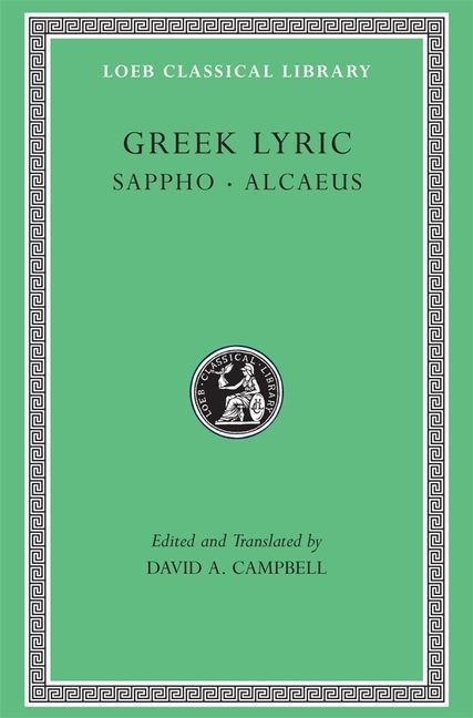 Greek Lyric, Volume I