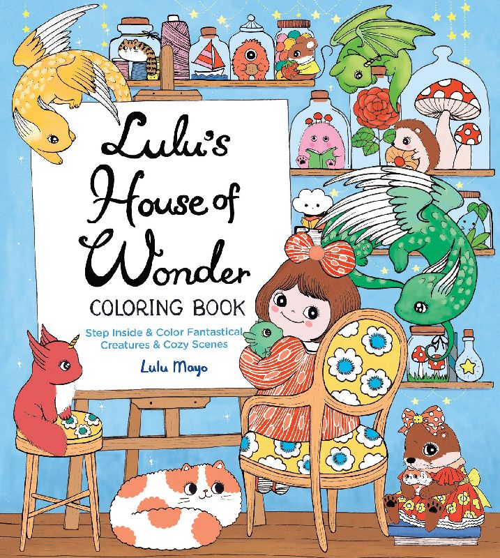 Lulu's House of Wonder Coloring Book