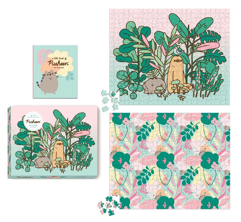 Pusheen 2-In-1 Double-Sided 500-Piece Puzzle