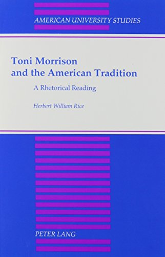 Toni Morrison and the American Tradition