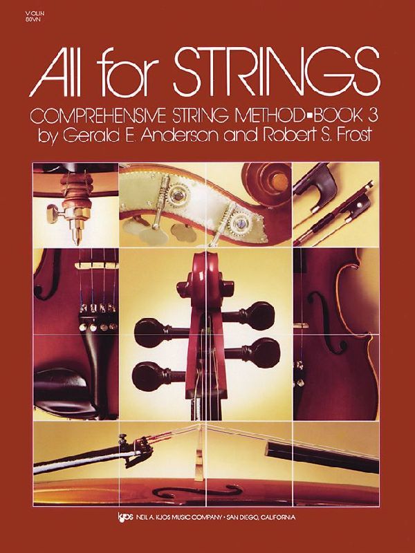 All for Strings Book 3 Violin