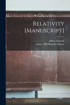 Relativity [manuscript]