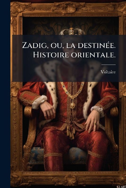 Zadig, ou, la destinÃ(c)e. Histoire orientale.
