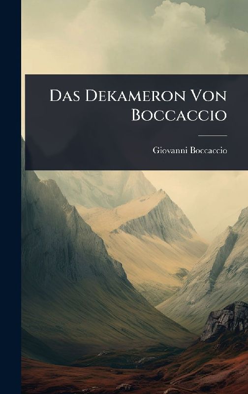 Das Dekameron Von Boccaccio