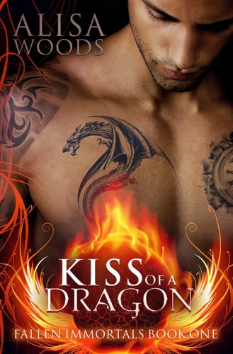 Kiss of a Dragon (Fallen Immortals)