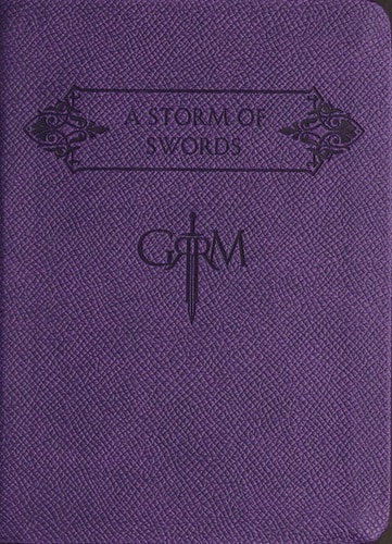 George R. R. Martin's A Game of Thrones Leather-Cloth Boxed Set (Song of Ice and Fire Series): A Game of Thrones, A Clash of Kings, A Storm of Swords, ... A Dance with Dragons (A Song of Ice and Fire)