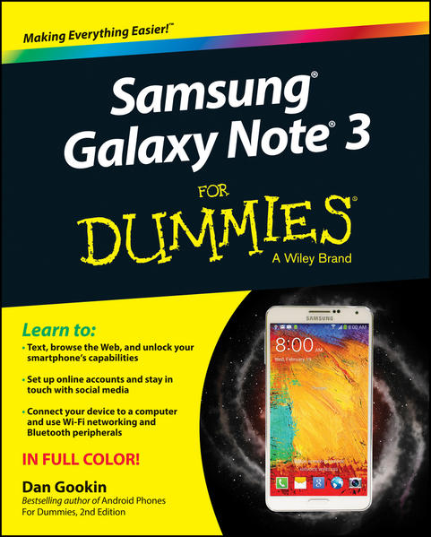 Samsung Galaxy Note 3 For Dummies