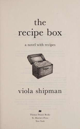 The Recipe Box: A Novel (The Heirloom Novels)