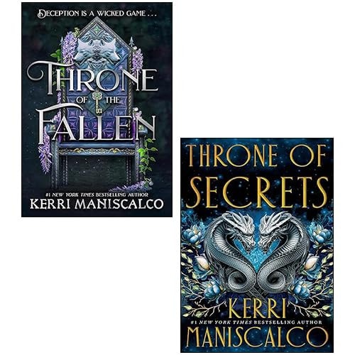 Prince of Sin Series 2 Books Collection Set By Kerri Maniscalco (Throne of the Fallen, Throne of Secrets)