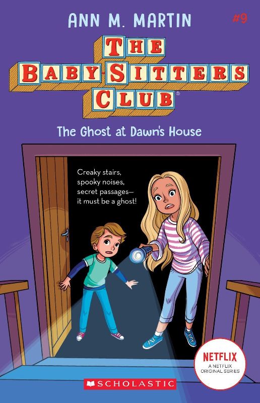 The Babysitters Club #9: The Ghost at Dawn's House (b&w)