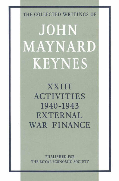Activities 1940–1943: External War Finance
