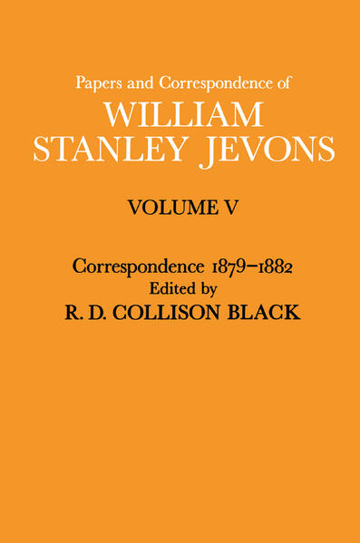 Papers and Correspondence of William Stanley Jevons