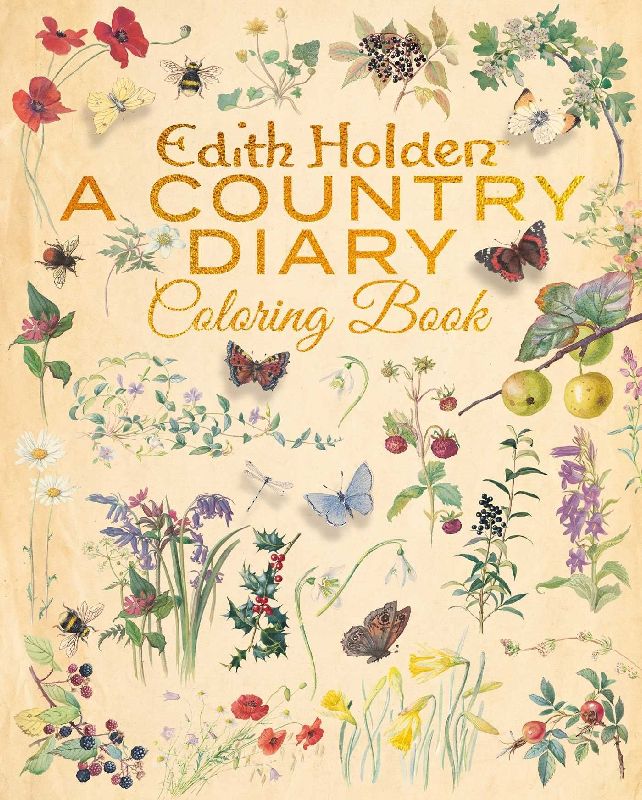Edith Holden: A Country Diary Coloring Book