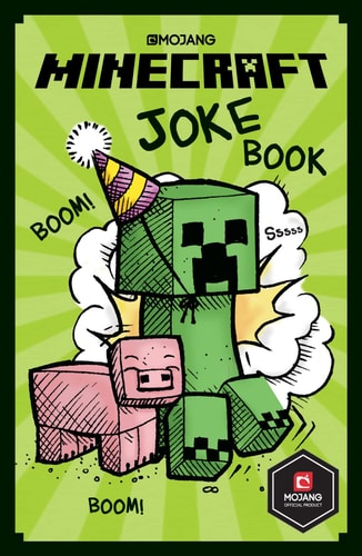 Minecraft Woodsword Chronicles and Joke Book Collection 3 Books Set (Into the Game, Night of the Bats, Joke Book)