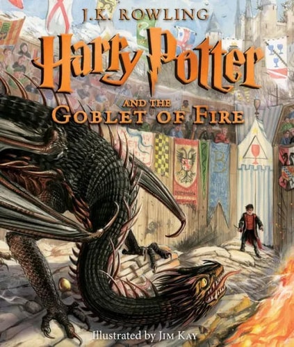 Harry Potter and the Goblet of Fire: Illustrated Edition (Harry Potter Illustrated Edtn)