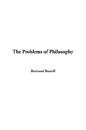 Problems of Philosophy, The