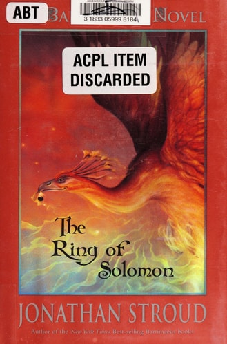 Bartimaeus: The Ring of Solomon (A Bartimaeus Novel, 4)