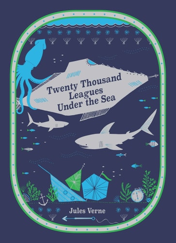 Twenty Thousand Leagues Under the Sea (Leatherbound Children's Classics) by Jules Verne (2012) Leather Bound