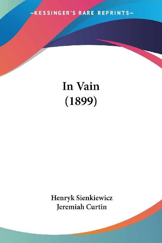 In Vain (1899)
