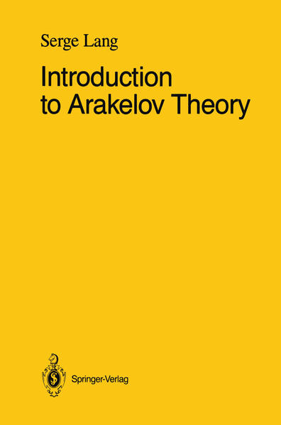 Introduction to Arakelov Theory