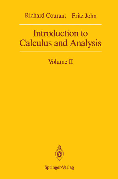 Introduction to Calculus and Analysis
