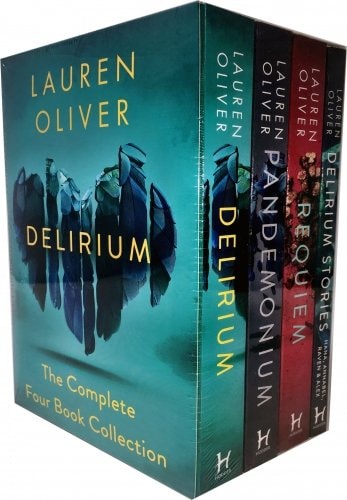 Lauren Oliver Delirium Collection 4 Books Box Set (Delirium, Pandemonium, Requiem, Delirium Stories)
