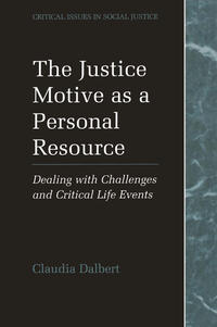 The Justice Motive as a Personal Resource