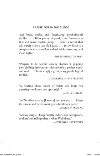 In the Blood: A Novel