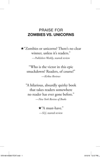 Zombies vs. Unicorns