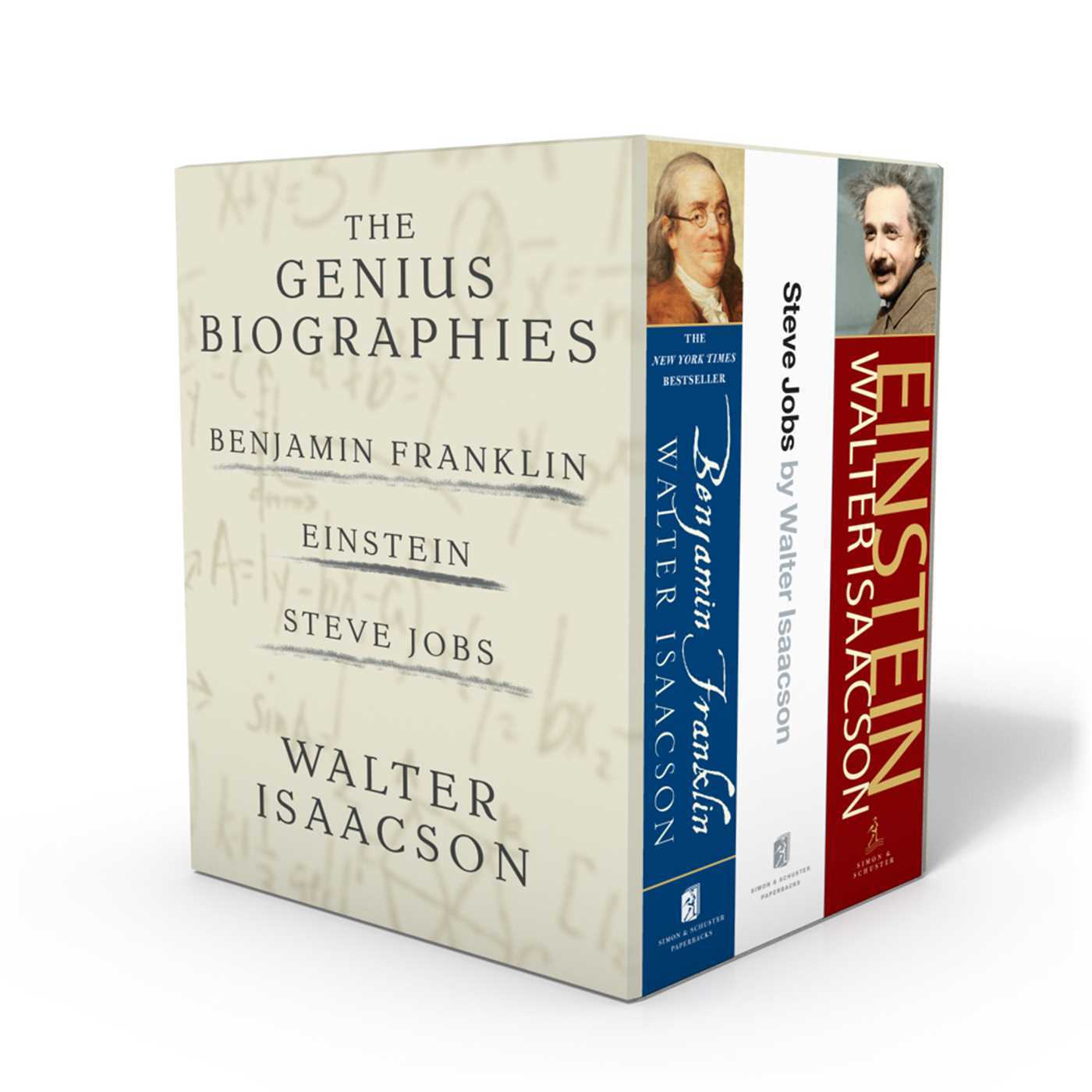 Walter Isaacson: The Genius Biographies: Benjamin Franklin, Einstein, and Steve Jobs