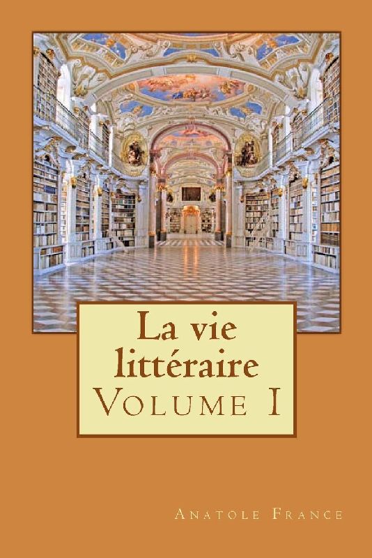 La vie littéraire