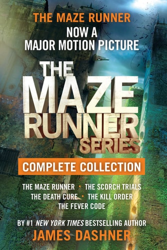 The Maze Runner Series Complete Collection (Maze Runner): The Maze Runner; The Scorch Trials; The Death Cure; The Kill Order; The Fever Code