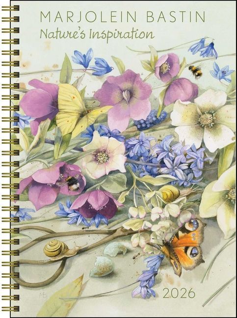 Marjolein Bastin Nature's Inspiration 12-Month 2026 Engagement Calendar