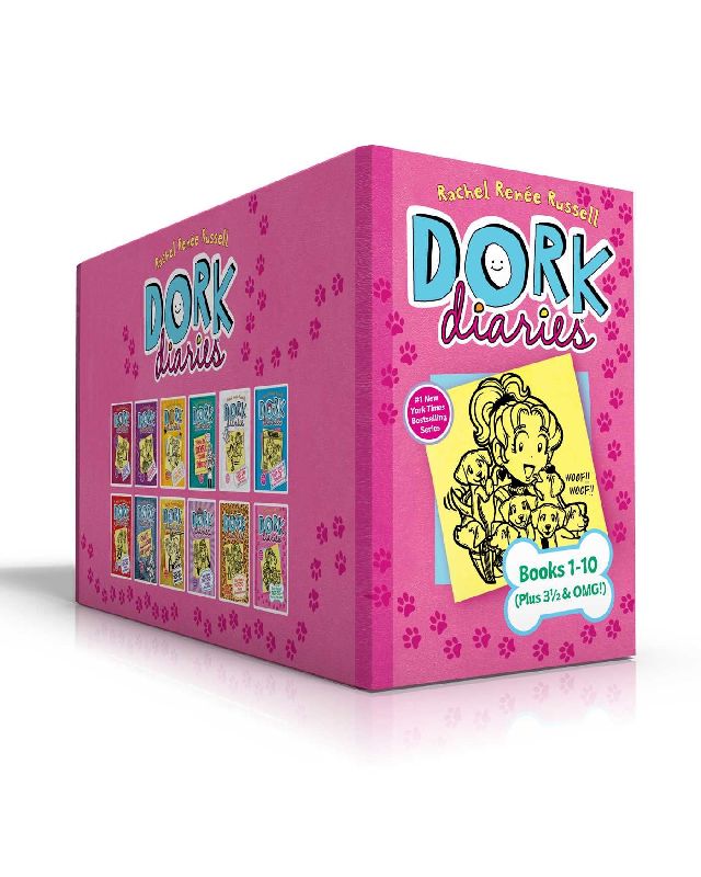Dork Diaries Books 1-10 (Plus 3 1/2 & Omg!) (Boxed Set)