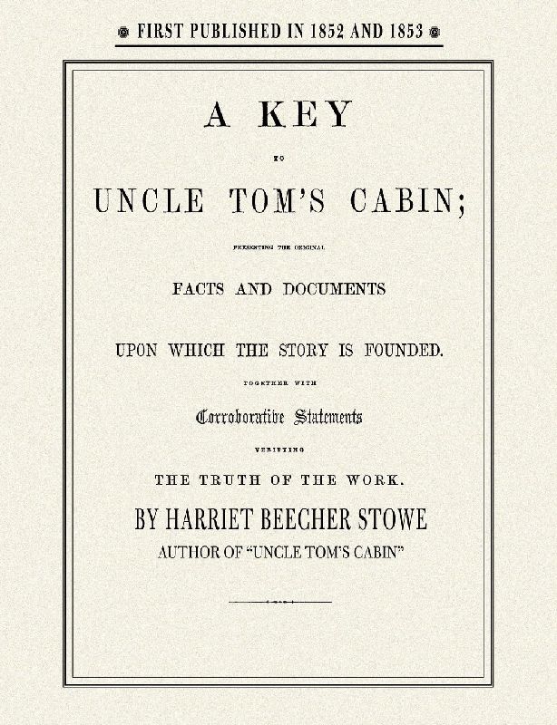 Key to Uncle Tom's Cabin