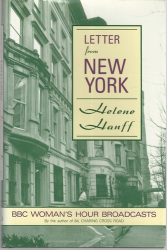 Letter from New York: BBC Woman's Hour Broadcasts