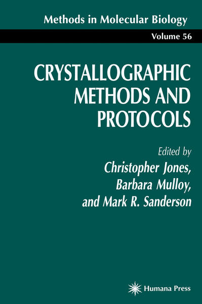 Crystallographic Methods and Protocols