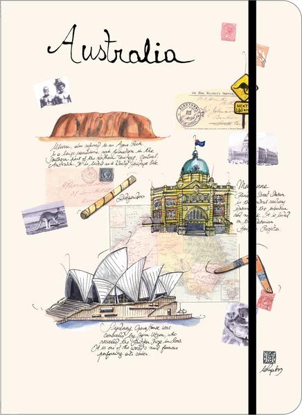 Travel Journal large Australia