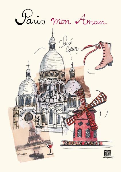 Paris/Sacre Coeur Flexi Journal, 14,8x21