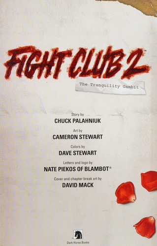 Fight Club 2 (Graphic Novel): The Tranquility Gambit