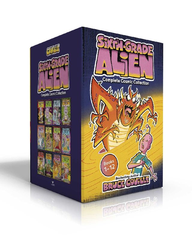 Sixth-Grade Alien Complete Cosmic Collection (Boxed Set): Sixth-Grade Alien; I Shrank My Teacher; Missing--One Brain!; Lunch Swap Disaster; Zombies of