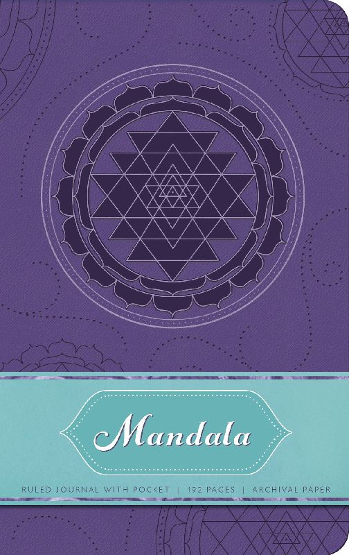 Mandala Hardcover Ruled Journal