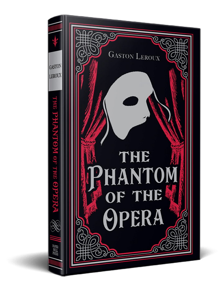 The Phantom of the Opera, Gaston Leroux Classic Novel, (Erik, Paris Opera House, Romantic Drama), Ribbon Page Marker, Perfect for Gifting