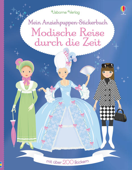 Mein Anziehpuppen-Stickerbuch: Modische Reise durch die Zeit