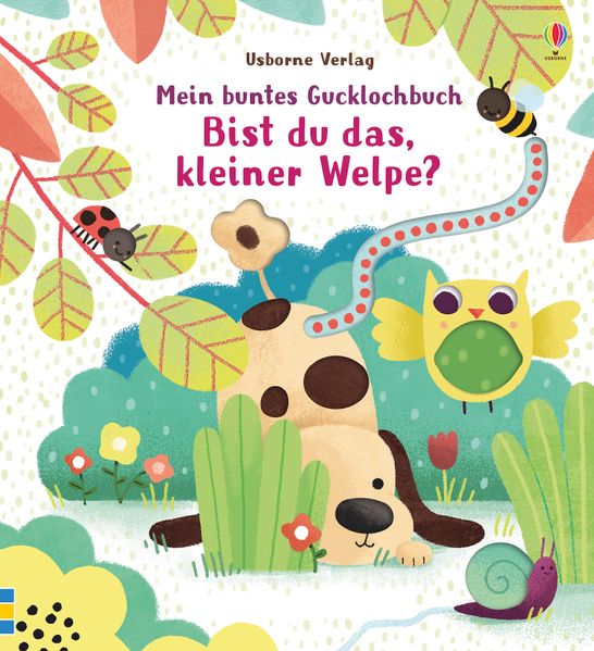 Mein buntes Gucklochbuch: Bist du das, kleiner Welpe?