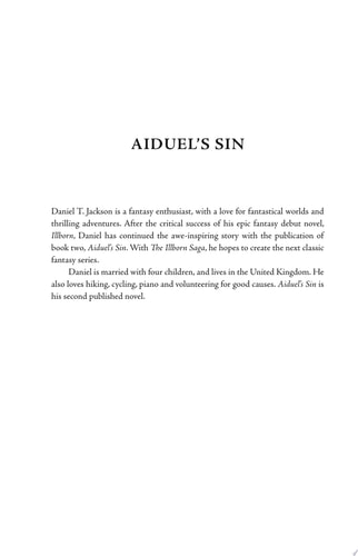 Aiduel's Sin: Book Two of the Illborn Saga