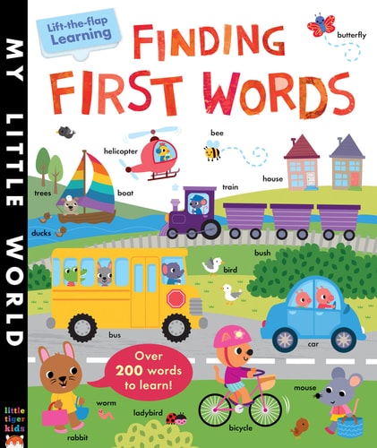 Finding First Words: A lift-the-flap learning book (My Little World)