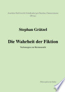 Die Wahrheit der Fiktion